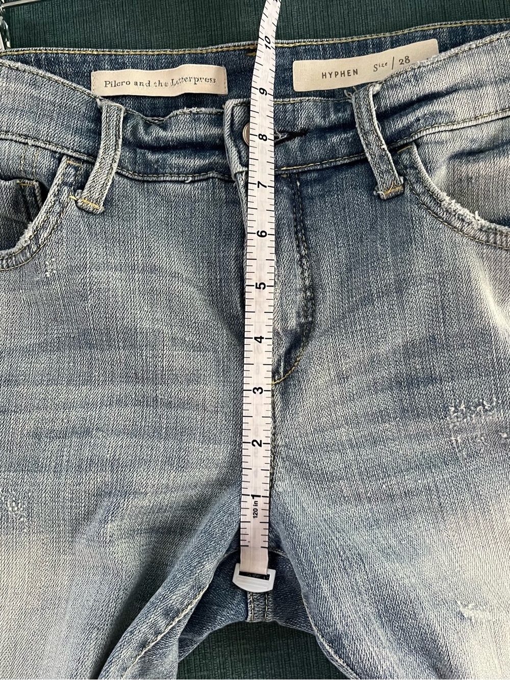 Pilcro and the Letterpress cropped boho jeans - Picture 7 of 7